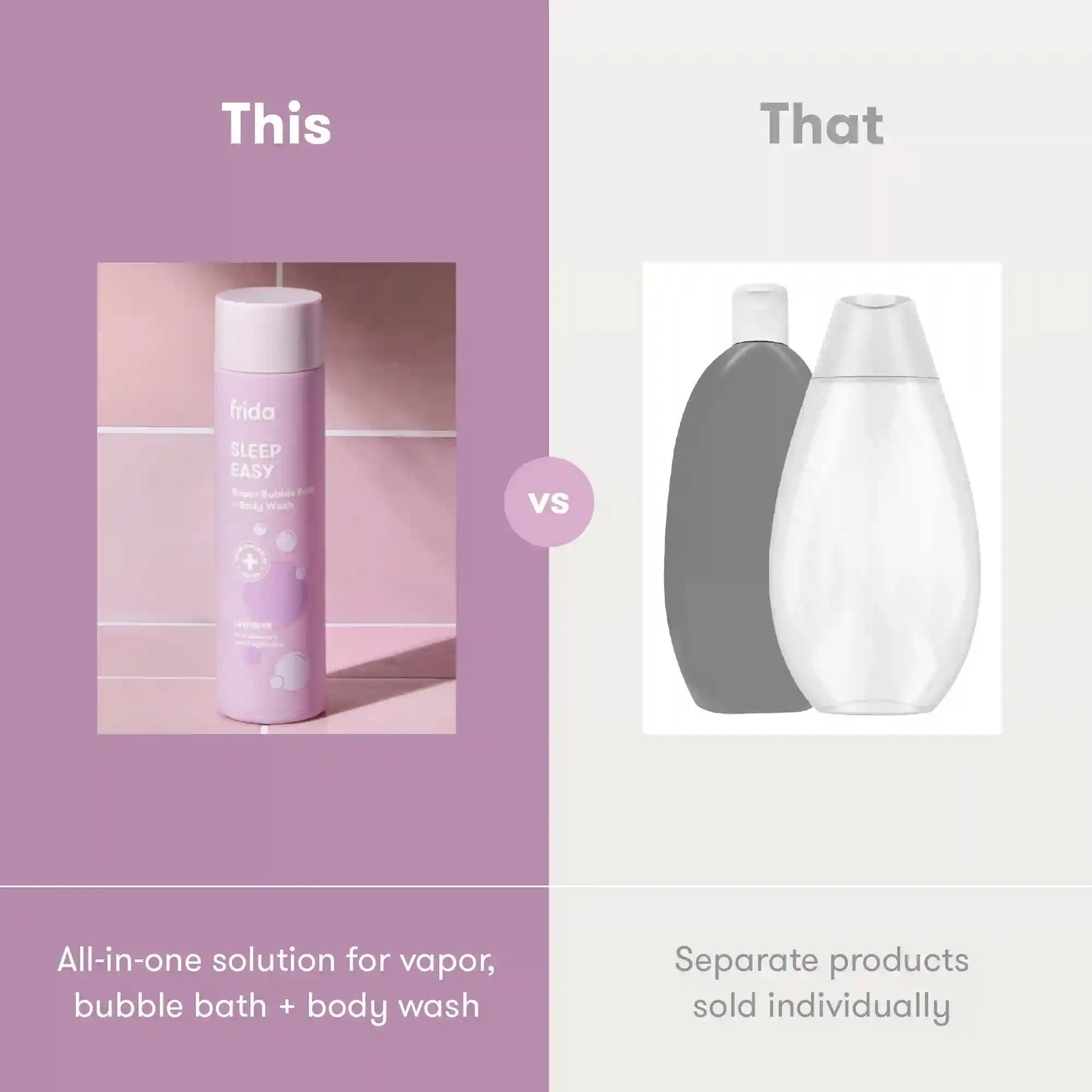 Sleep Easy Vapor Bubble Bath + Body Wash