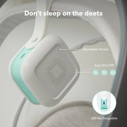 2-in-1 Portable Sound Machine + Nightlight