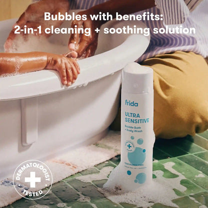 Ultra Sensitive Bubble Bath + Body Wash
