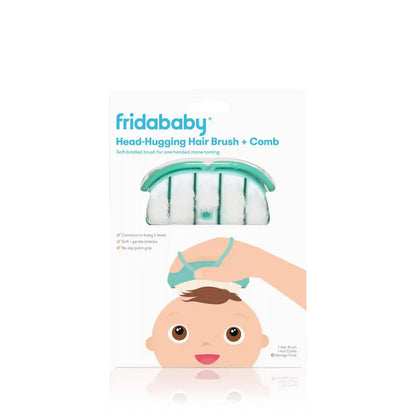 Baby Head-Hugging Hairbrush + Styling Comb Set