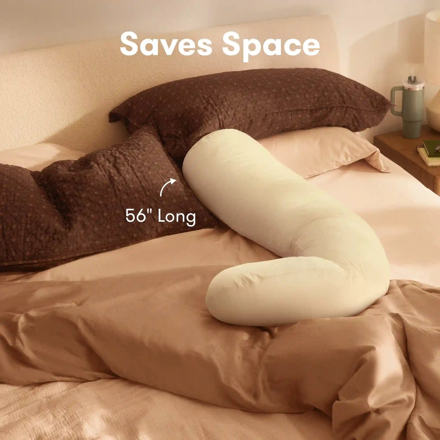Compact Support 4-in-1 Pregnancy Pillow
