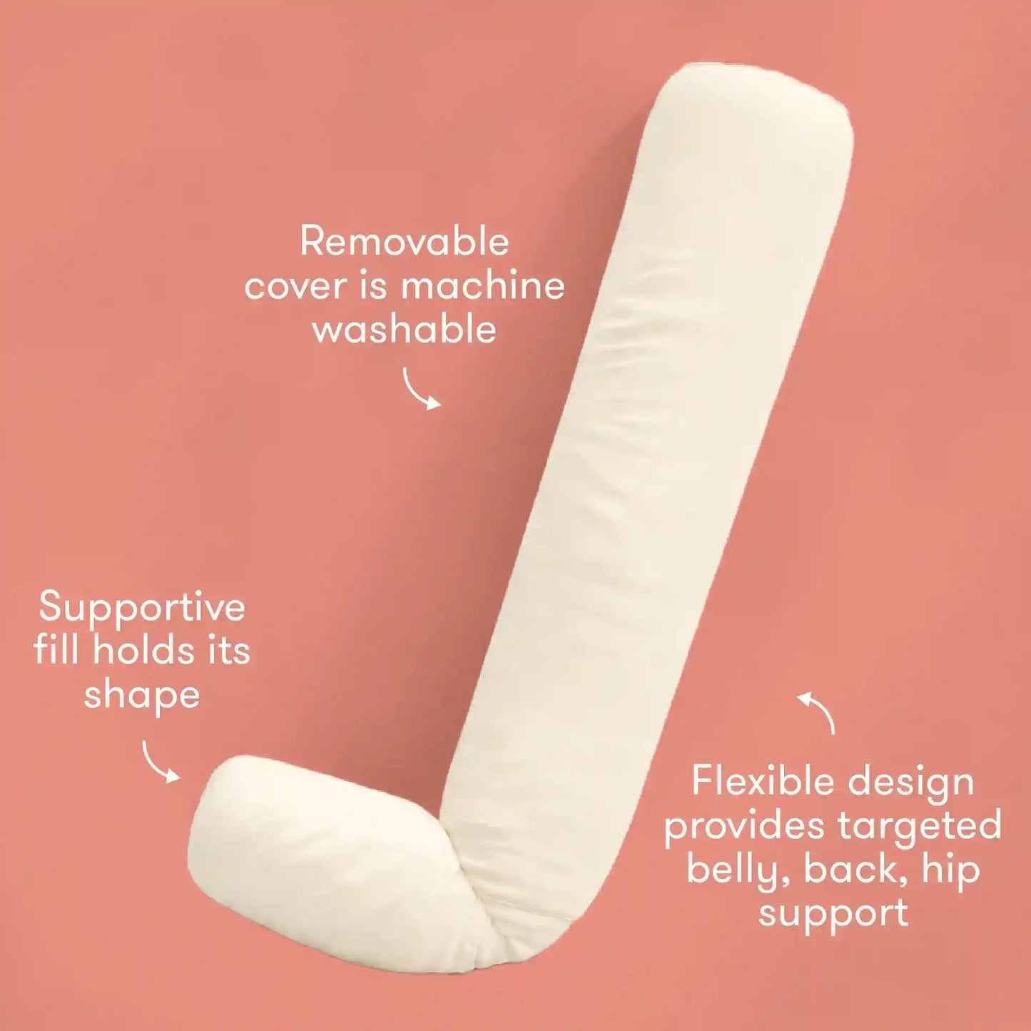 Compact Support 4-in-1 Pregnancy Pillow