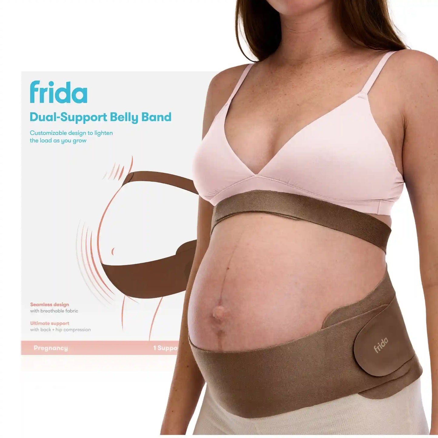 Dual Support Pregnancy Belly Band