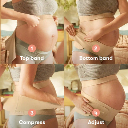 Dual Support Pregnancy Belly Band