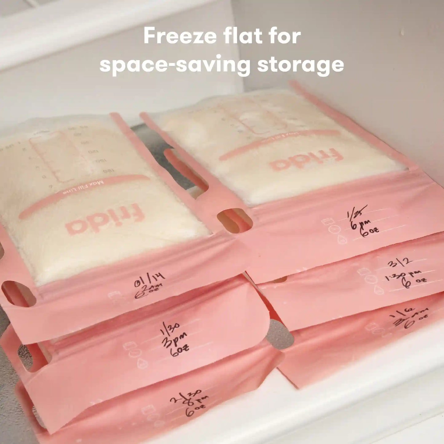 Breastmilk Storage Bags, 100ct Variety Pack