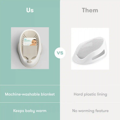 Wrap + Warm Newborn Baby Bather