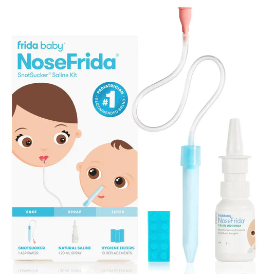 NoseFrida the SNOTSUCKER SALINE KIT