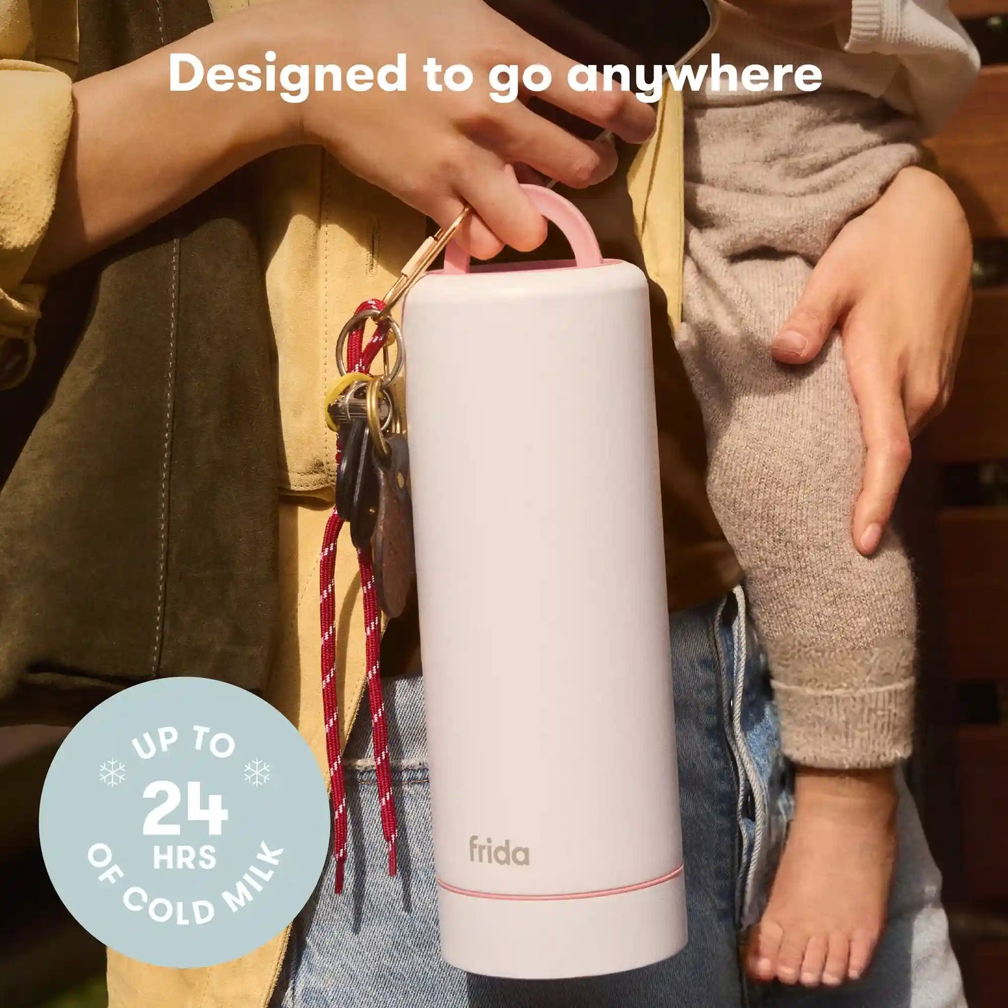 Flow + Go Breastmilk Cooler Bottle Ice Pucks