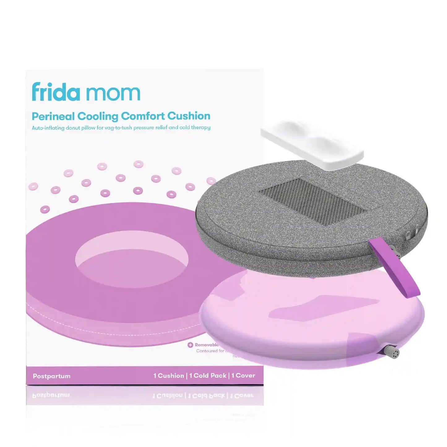 Portable Perineal Cooling Comfort Cushion for Hemorrhoids