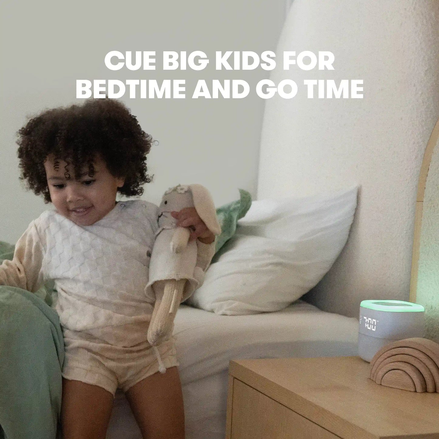 3-in-1 Sound Machine + When-To-Wake™ Clock + Nightlight